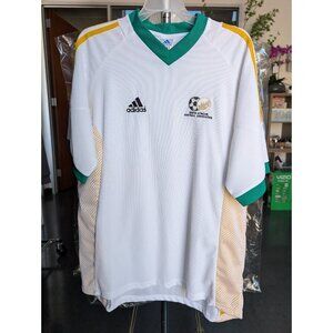 2002 South Africa Team Adidas Football Soccer Shirt Away Soccer Jersey L